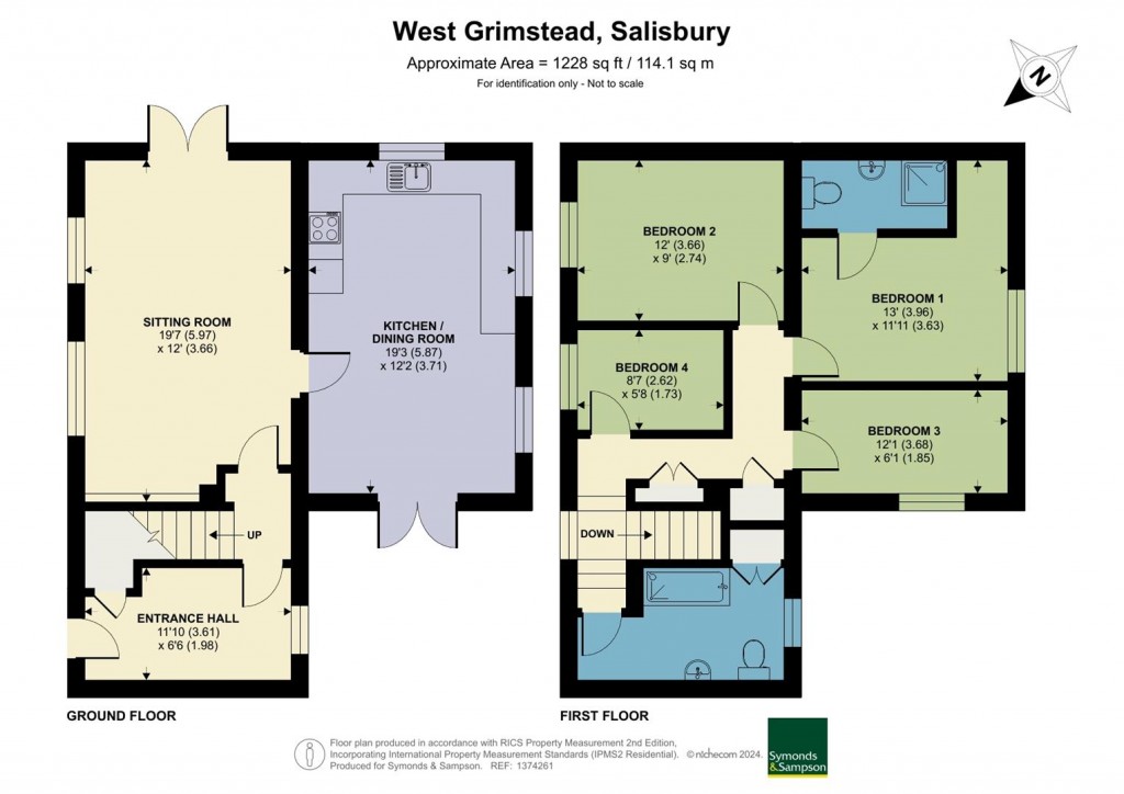 Floorplans For West Grimstead, Salisbury