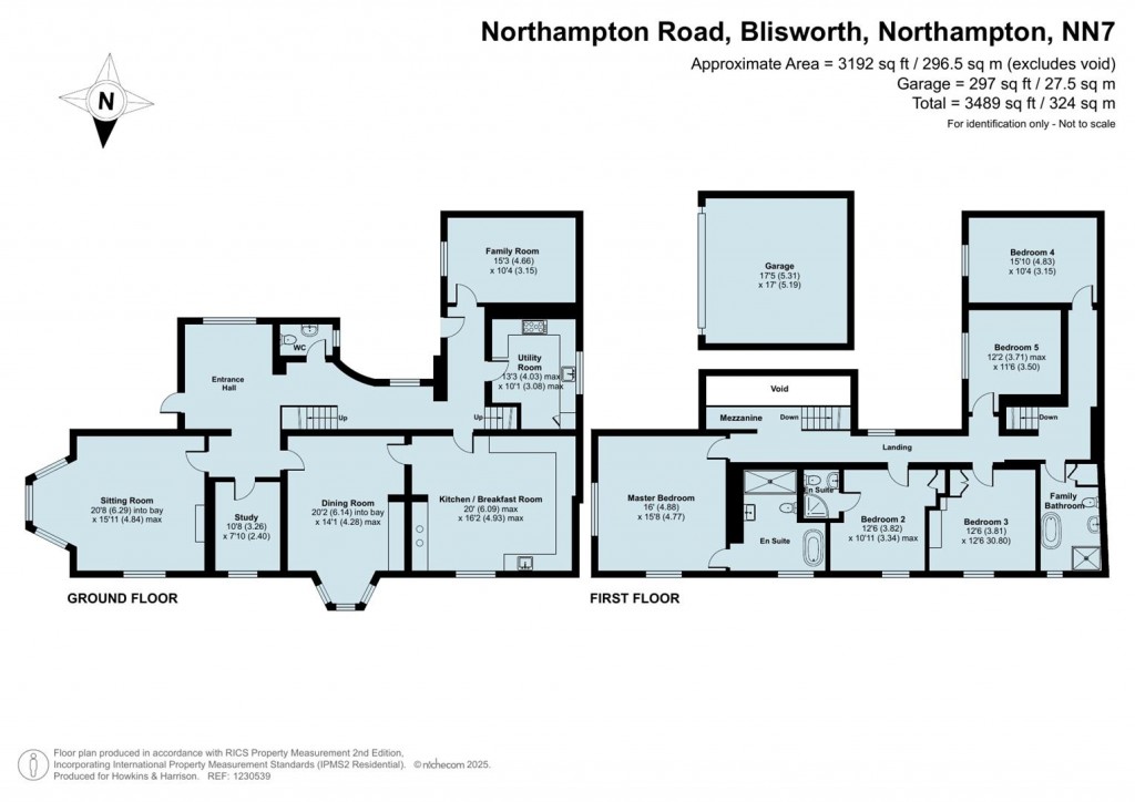 Floorplans For Northampton Road, Blisworth, NN7
