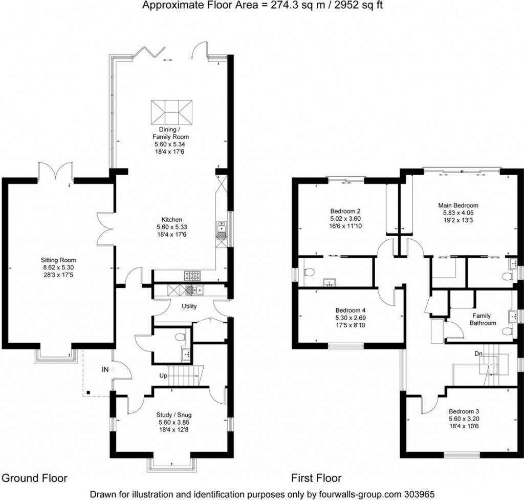 Floorplans For Radwinter Road, Ashdon, Saffron Walden