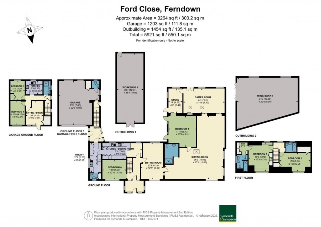 Floorplans For Ford Close, Ferndown