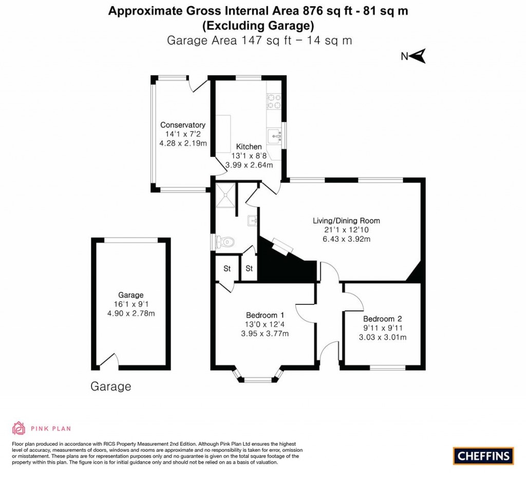 Floorplans For River Close, Mepal, Ely