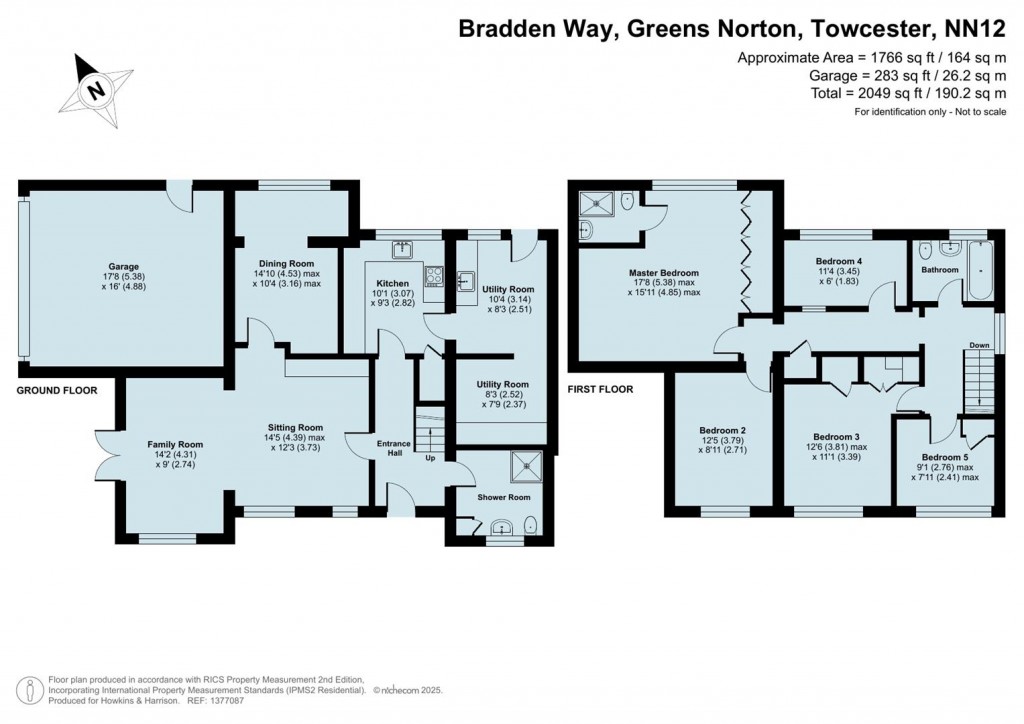Floorplans For Bradden Way, Greens Norton, NN12