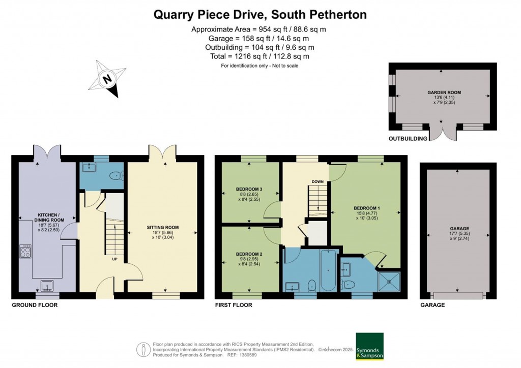 Floorplans For Quarry Piece Drive, South Petherton