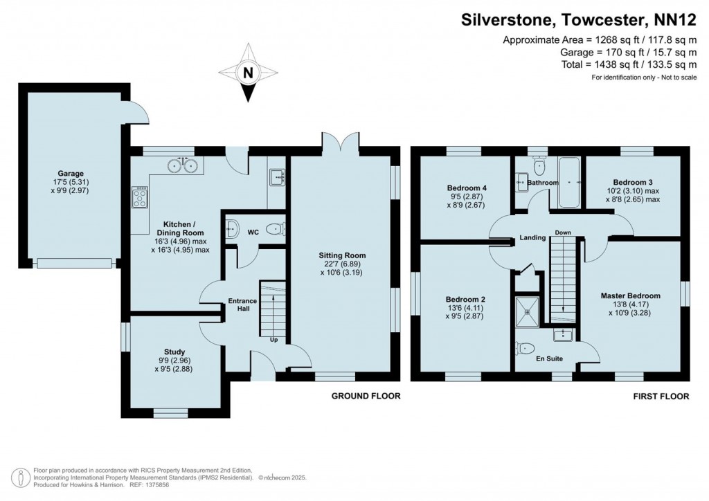 Floorplans For The Old Woodyard, Silverstone, NN12