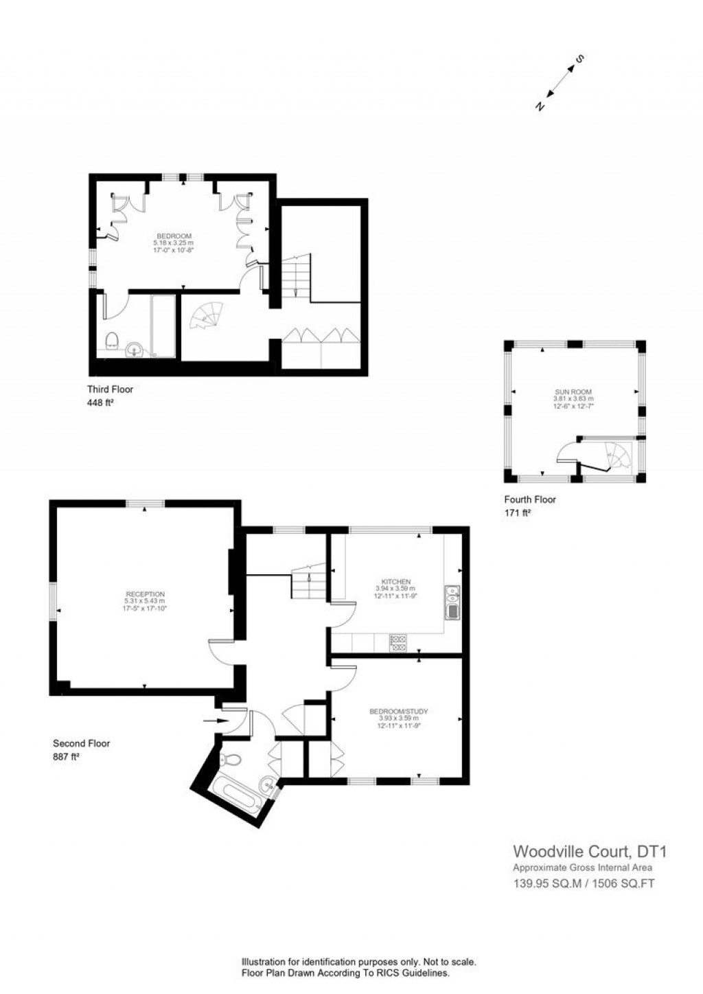 Floorplans For Woodville Court, Poundbury, Dorchester