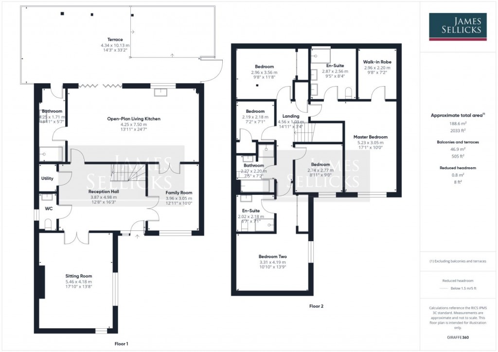 Floorplans For Martha Close, Countesthorpe, Leicestershire