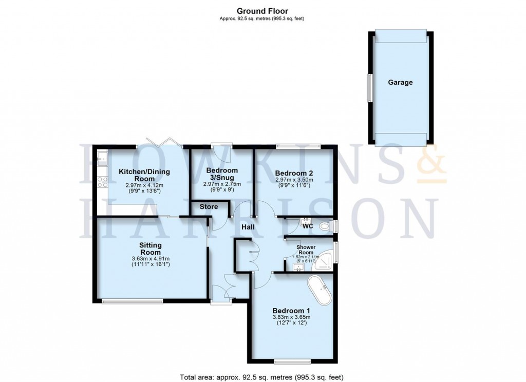 Floorplans For St. Michaels Drive, Appleby Magna, Swadlincote