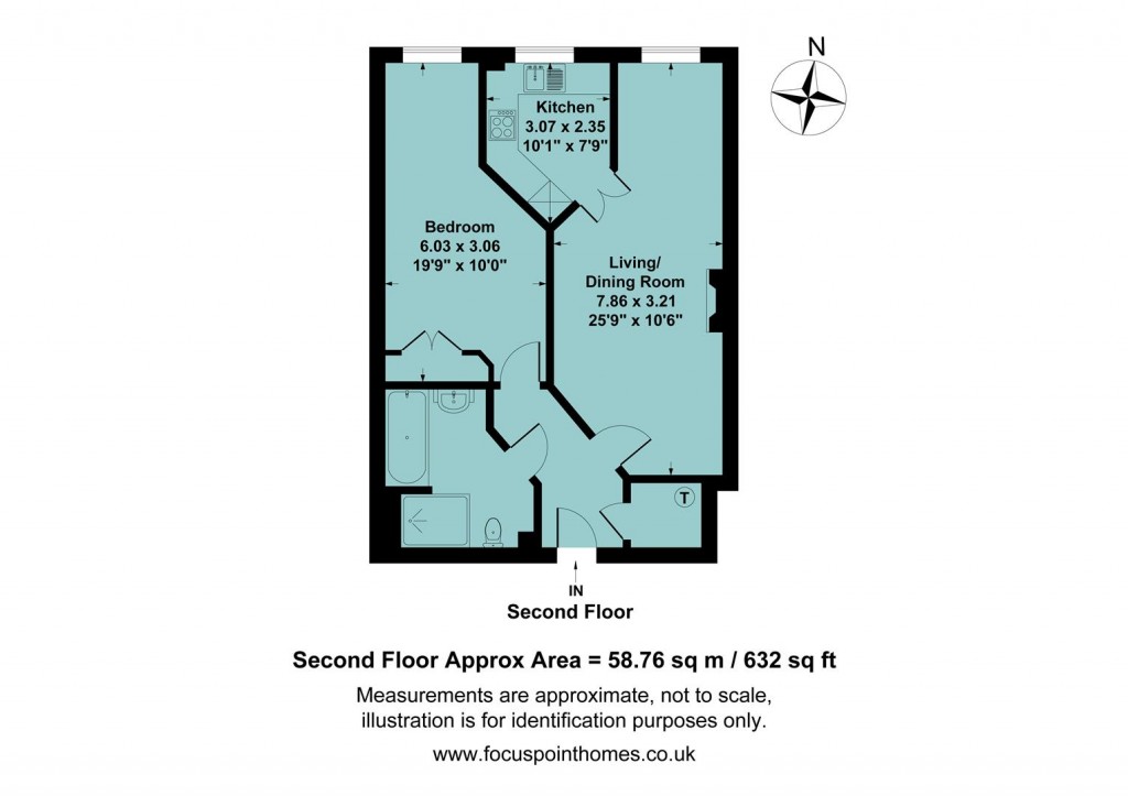 Floorplans For Foxhall Court, School Lane, Banbury