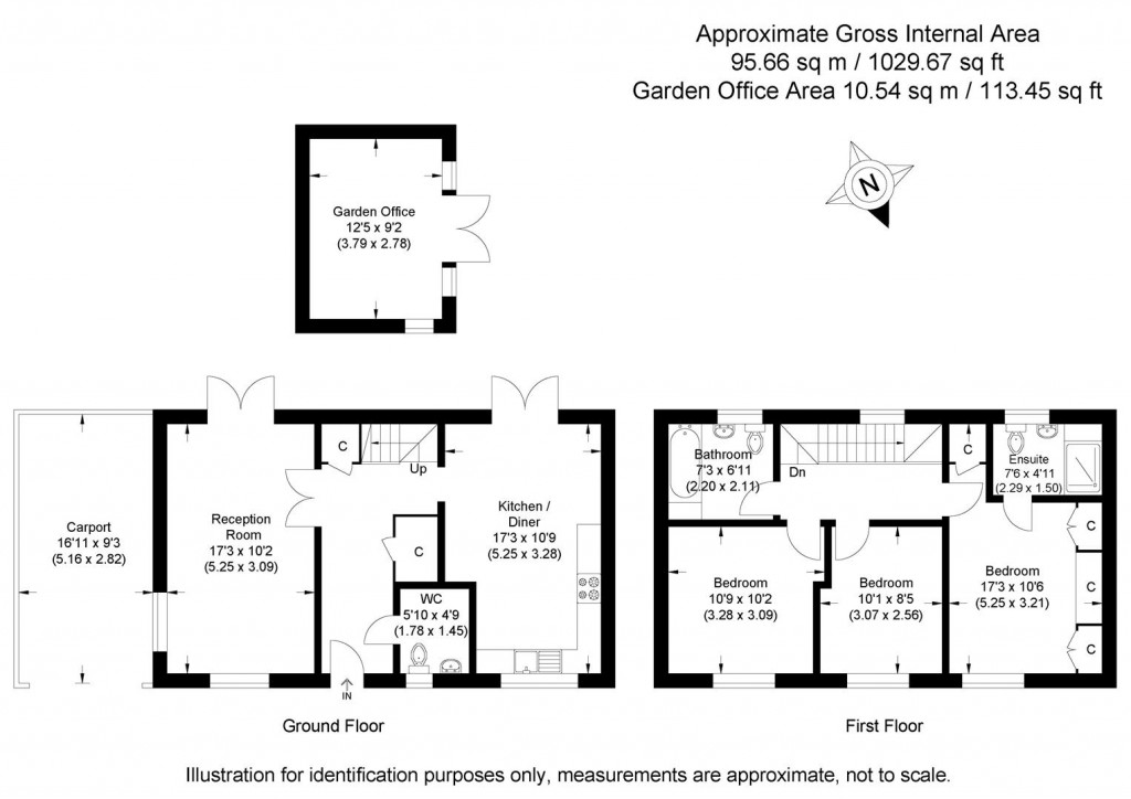 Floorplans For Holst Lane, Thaxted, Dunmow