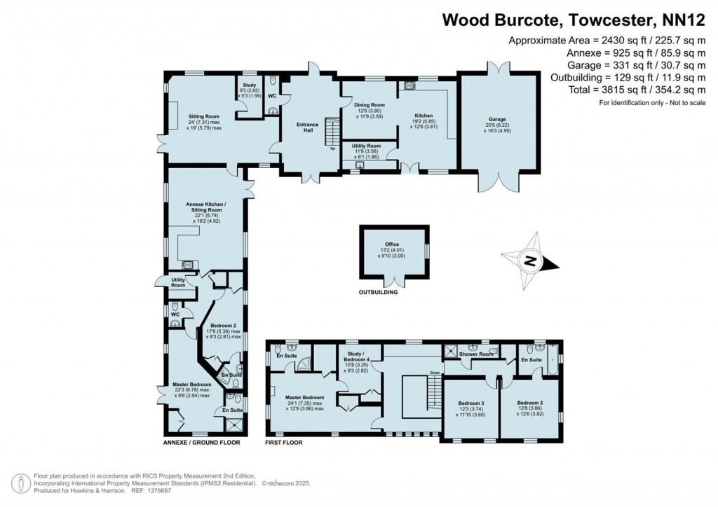 Floorplans For Wood Burcote, Towcester, NN12