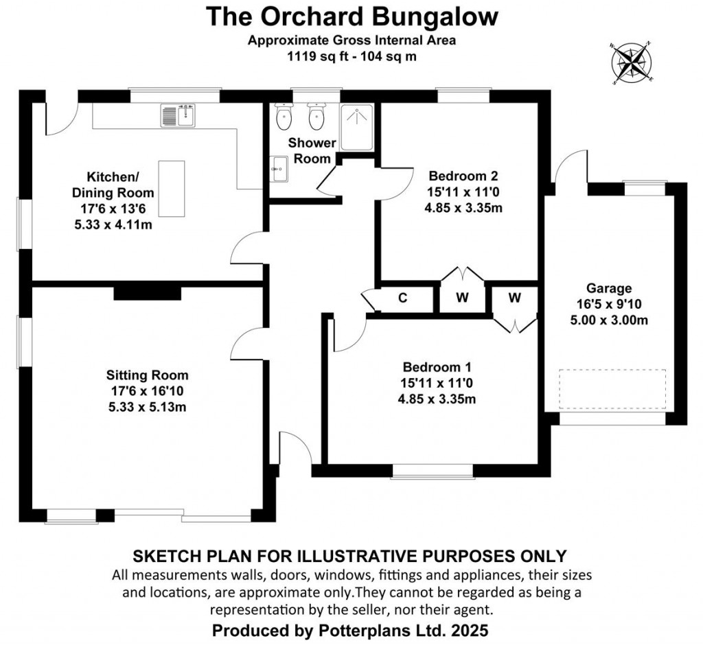 Floorplans For Bembridge, Isle of Wight