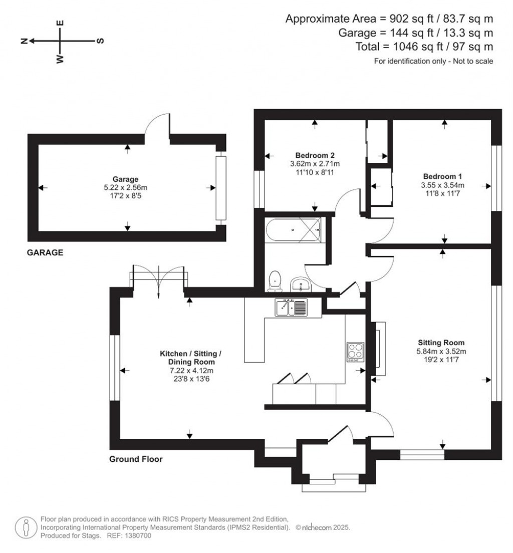 Floorplans For Park Meadow Close, Lapford, Crediton