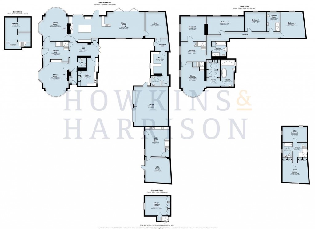 Floorplans For Upper Church Street, Ashby De La Zouch, LE65