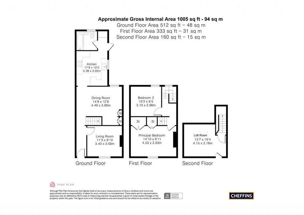 Floorplans For Norwich Street, Cambridge