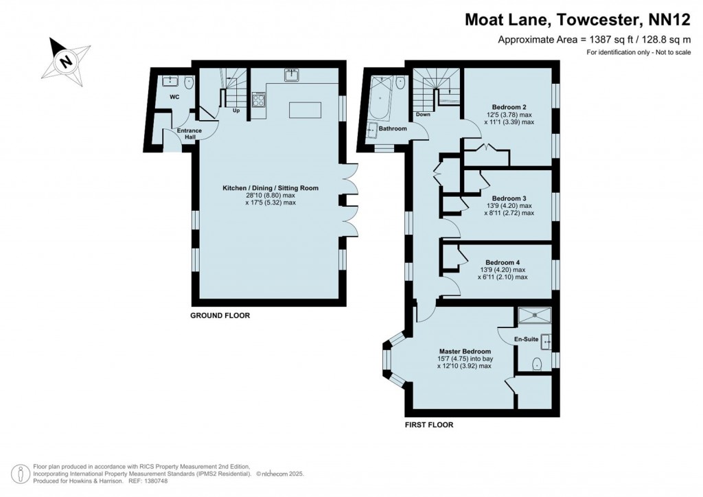 Floorplans For Moat Lane, Towcester, NN12
