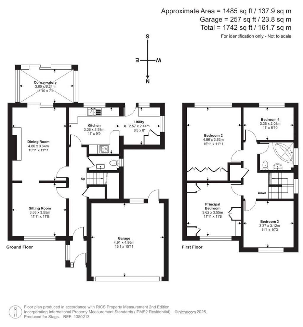 Floorplans For Drakes Meadow, Cheriton Fitzpaine, Crediton