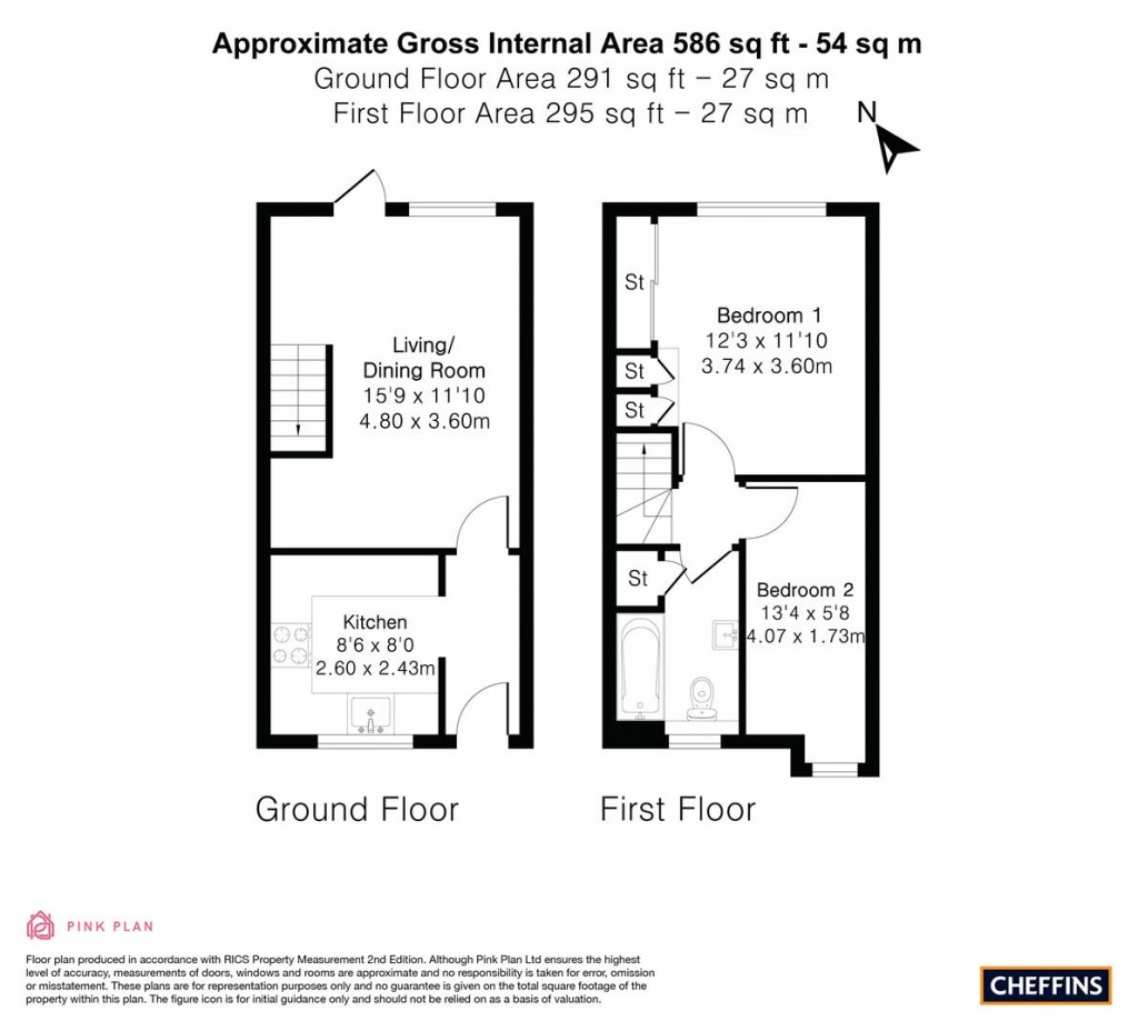 Floorplans For Nightall Road, Soham, Ely