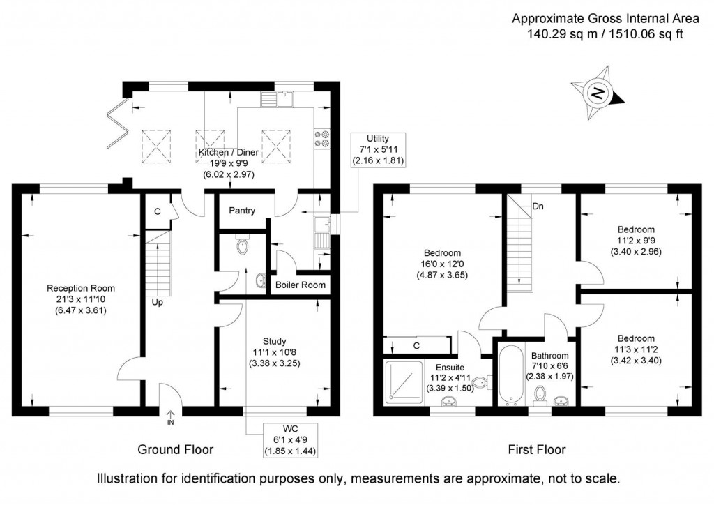 Floorplans For Redbank Close, Newport, Saffron Walden