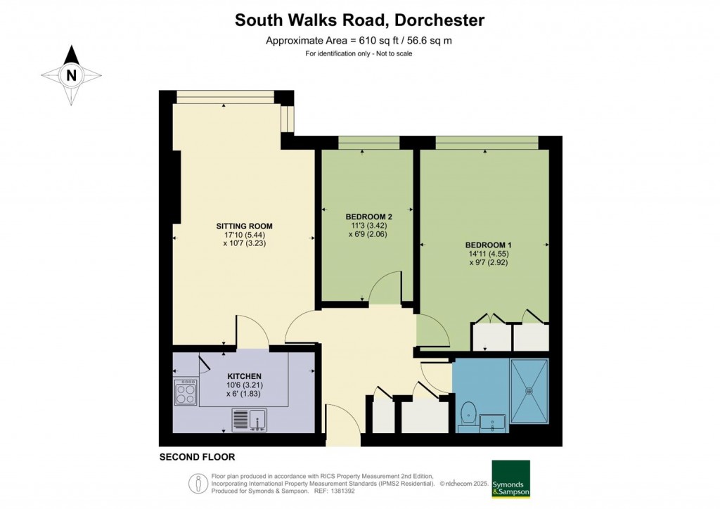Floorplans For South Walks Road, Dorchester