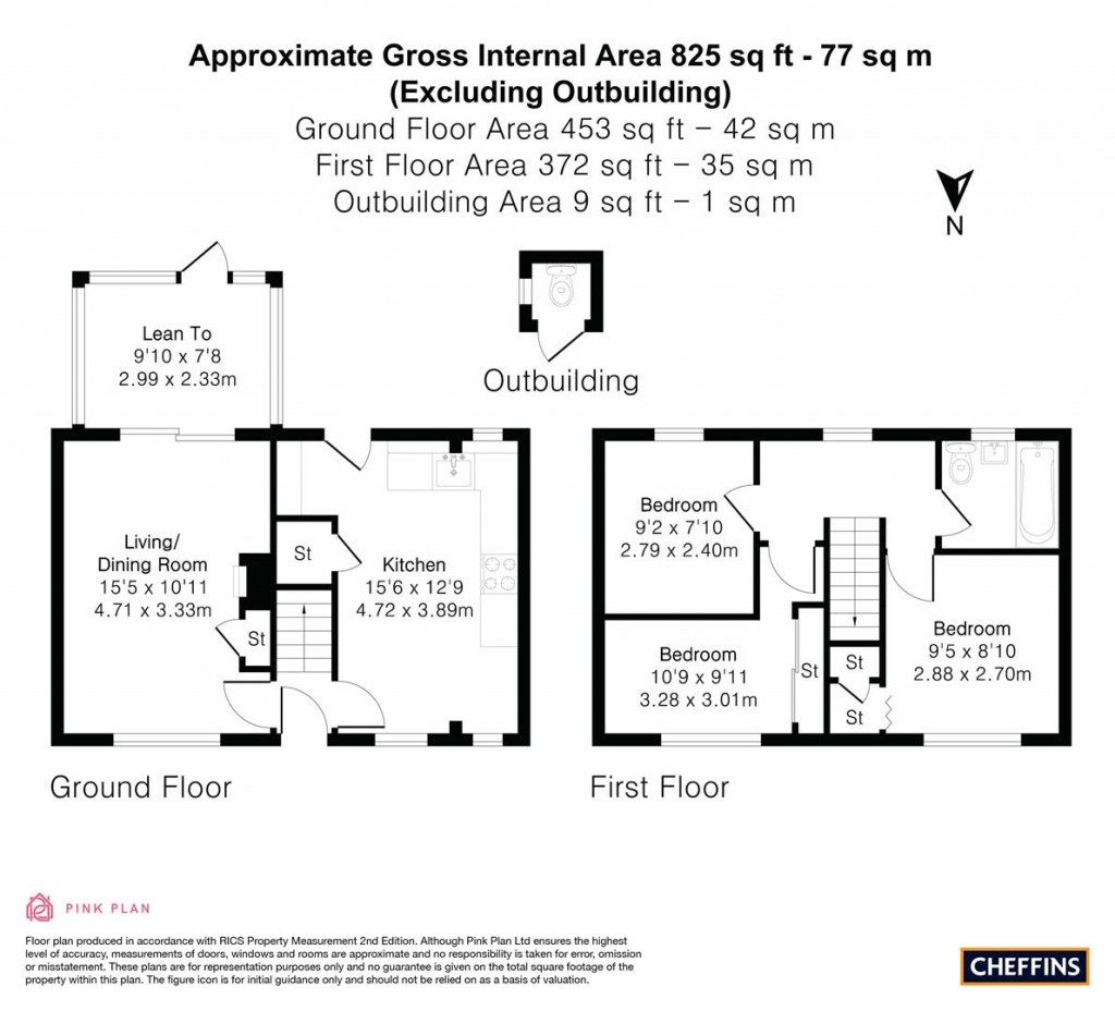 Floorplans For Humphreys Road, Cambridge