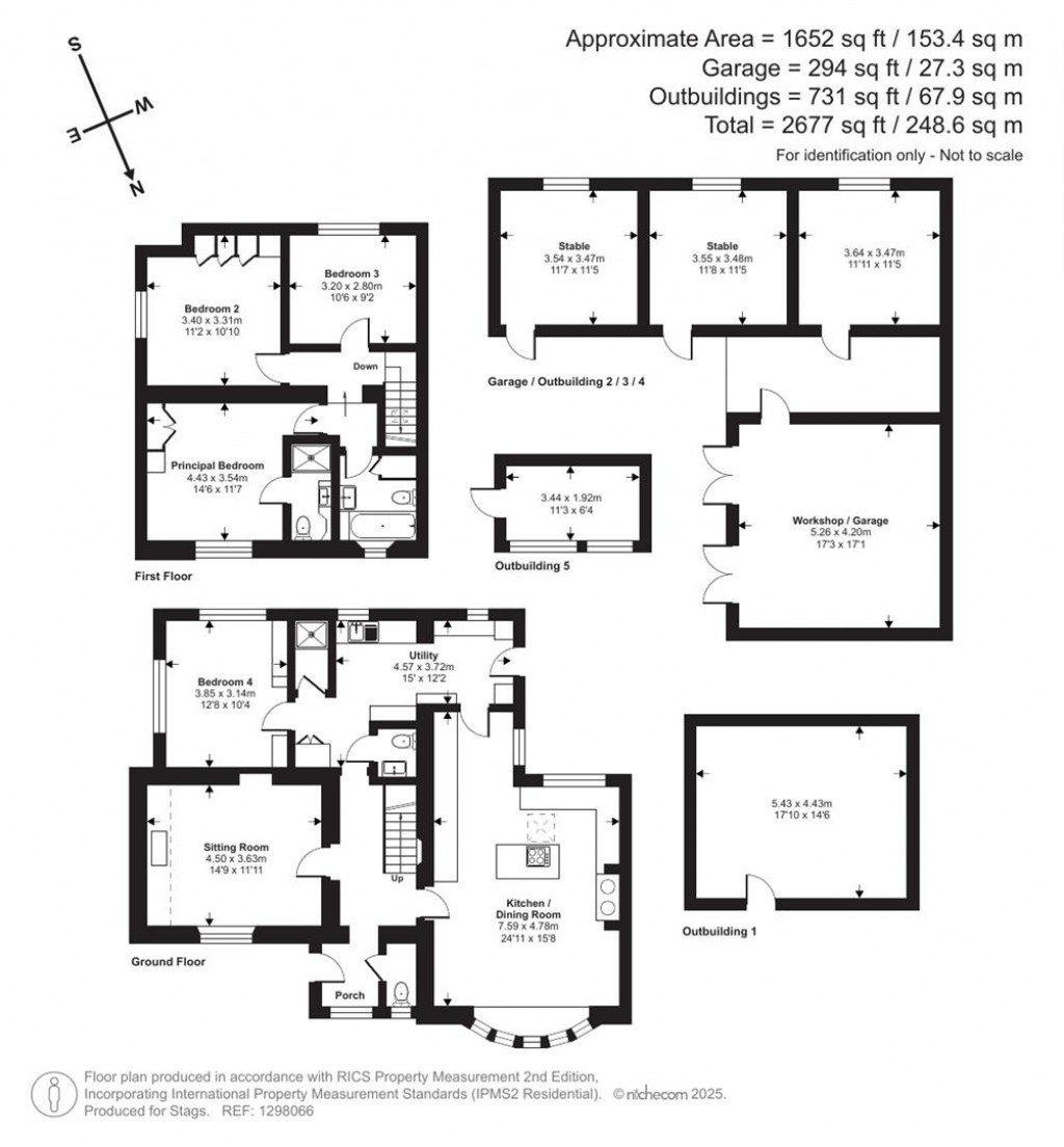 Floorplans For Blackmoor, West Buckland
