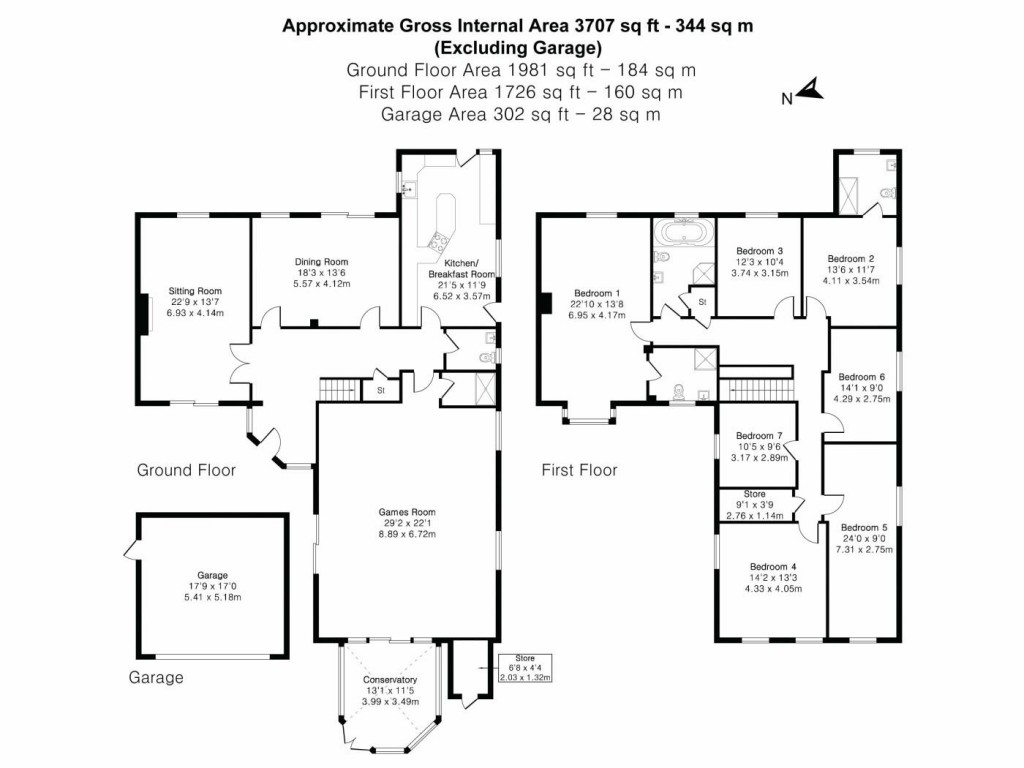 Floorplans For Meavy Lane, Yelverton