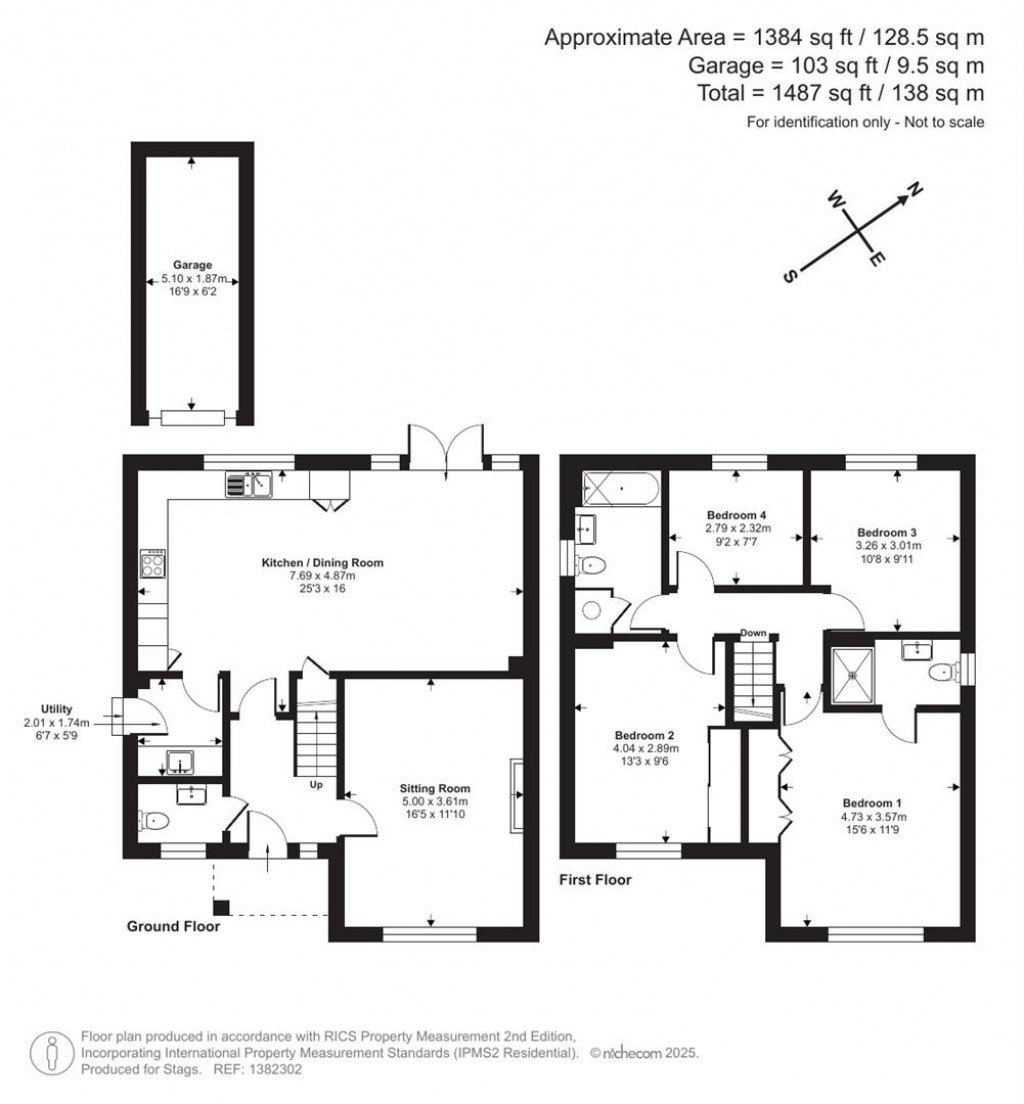 Floorplans For Glenwood Drive, Roundswell, Barnstaple