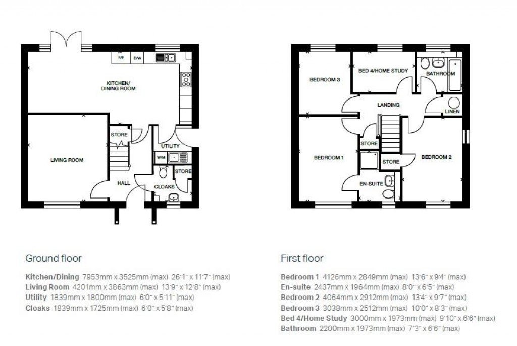 Floorplans For Winkleigh