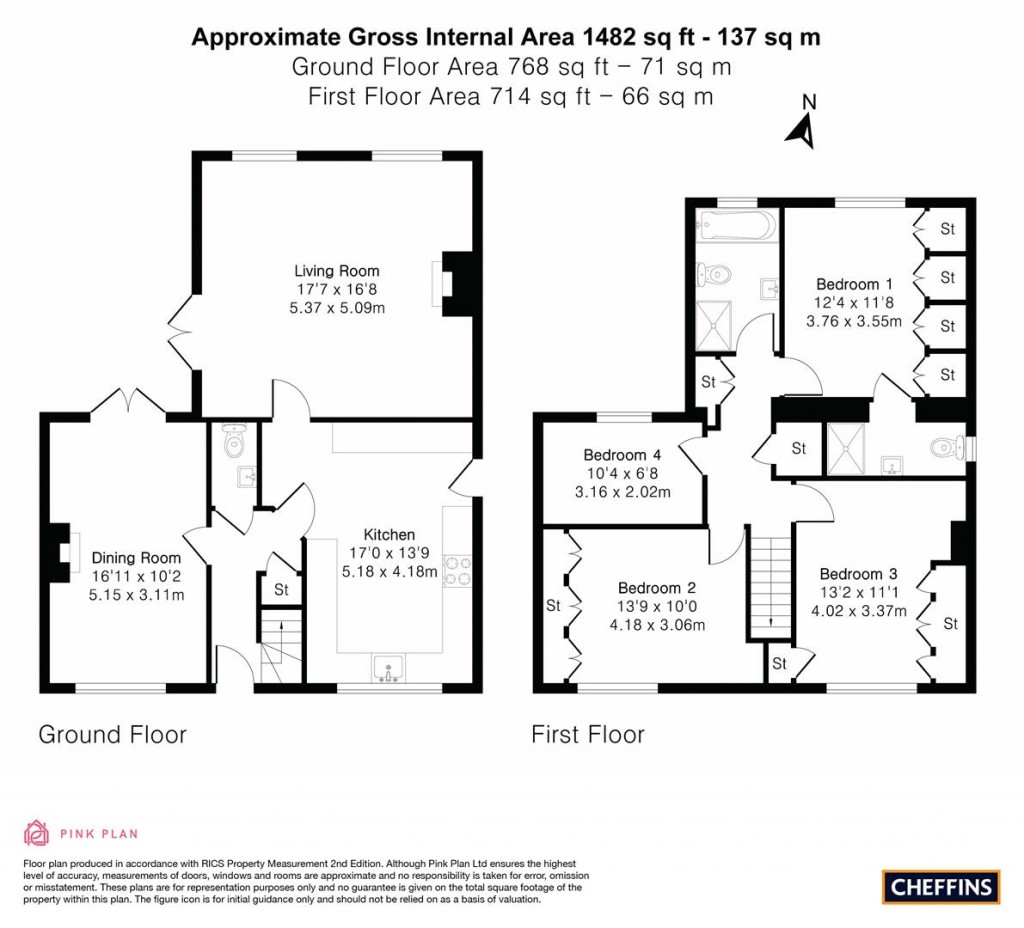 Floorplans For St. Johns Road, Ely
