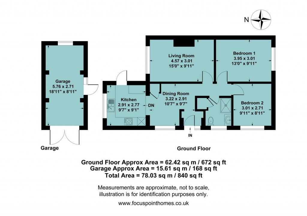 Floorplans For Briar Close, Banbury