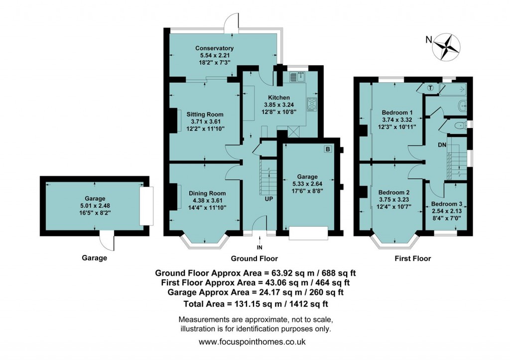 Floorplans For Manor Road, Banbury