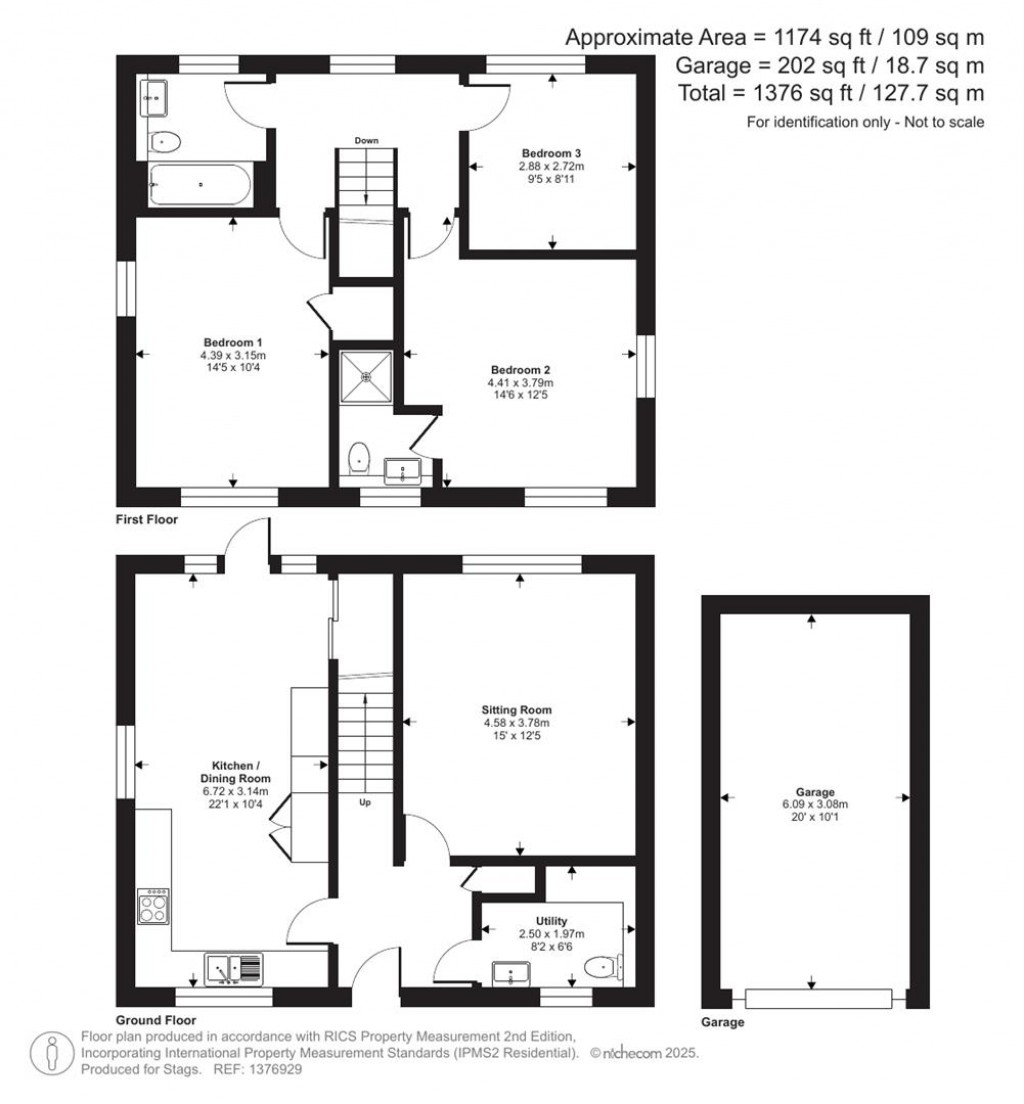 Floorplans For Weavers Way, Sandford, Crediton