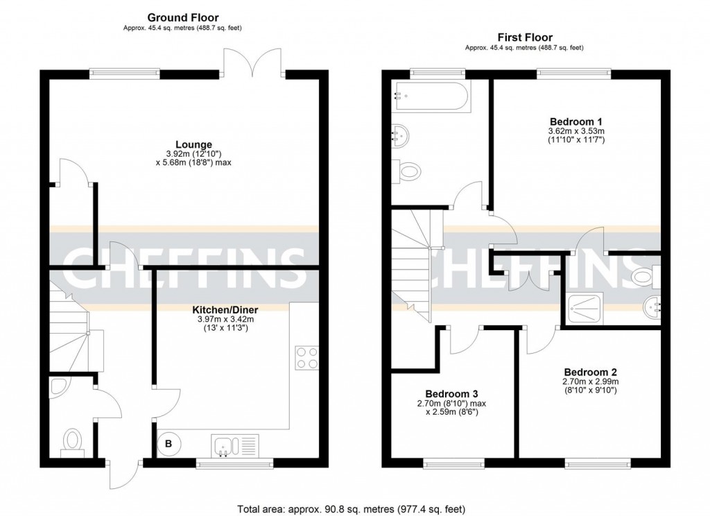 Floorplans For Wisbech Road, Littleport, Ely