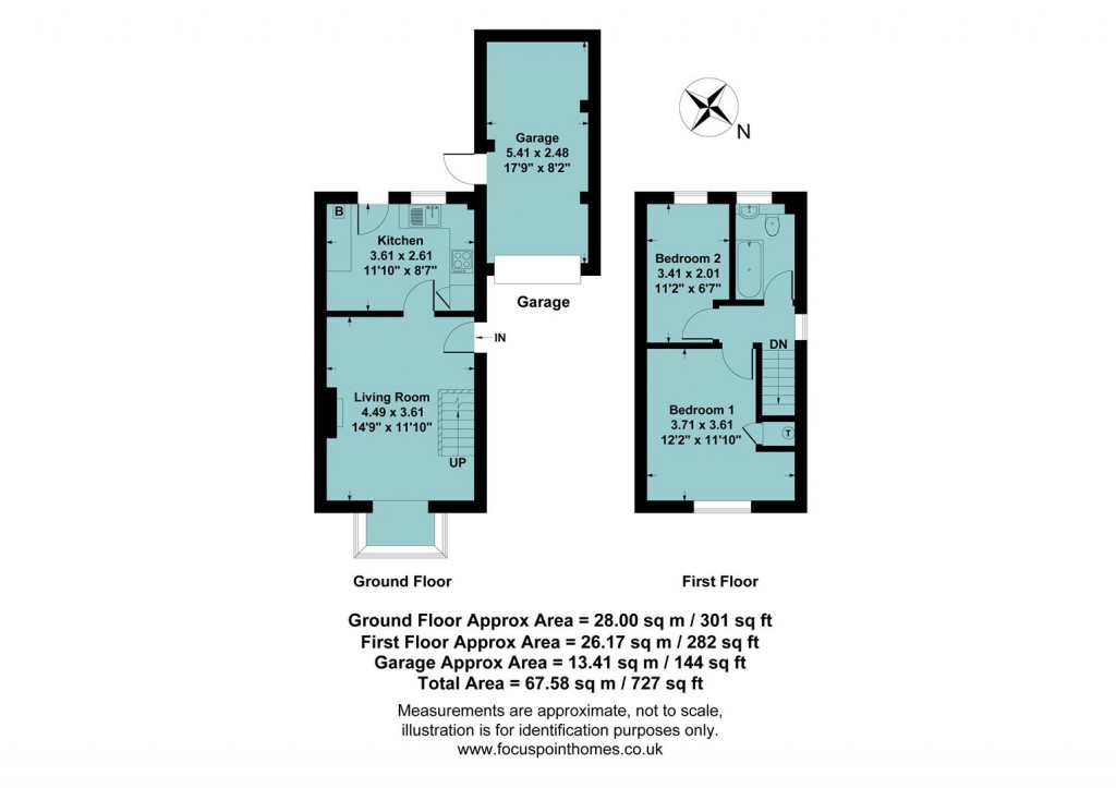 Floorplans For Beaulieu Close, Banbury
