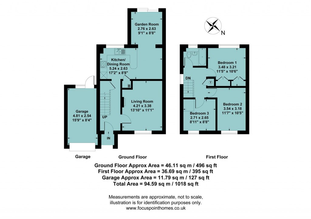 Floorplans For Avocet Way, Banbury