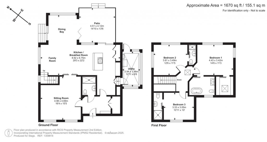 Floorplans For Taw View, Fremington, Barnstaple