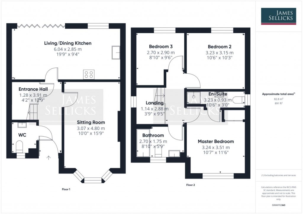 Floorplans For Morcom drive, Aylestone, Leicester