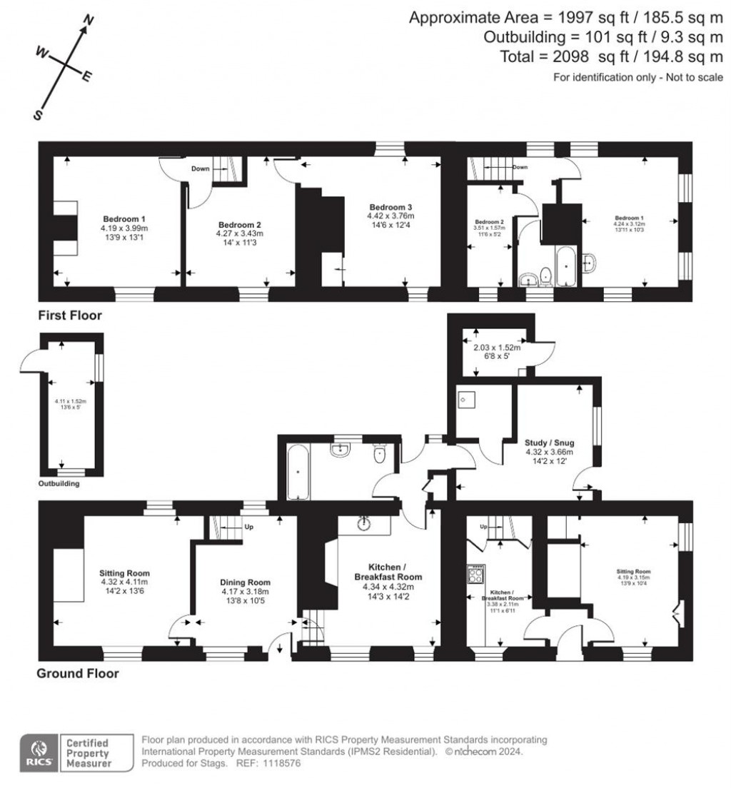 Floorplans For West Putford, Holsworthy