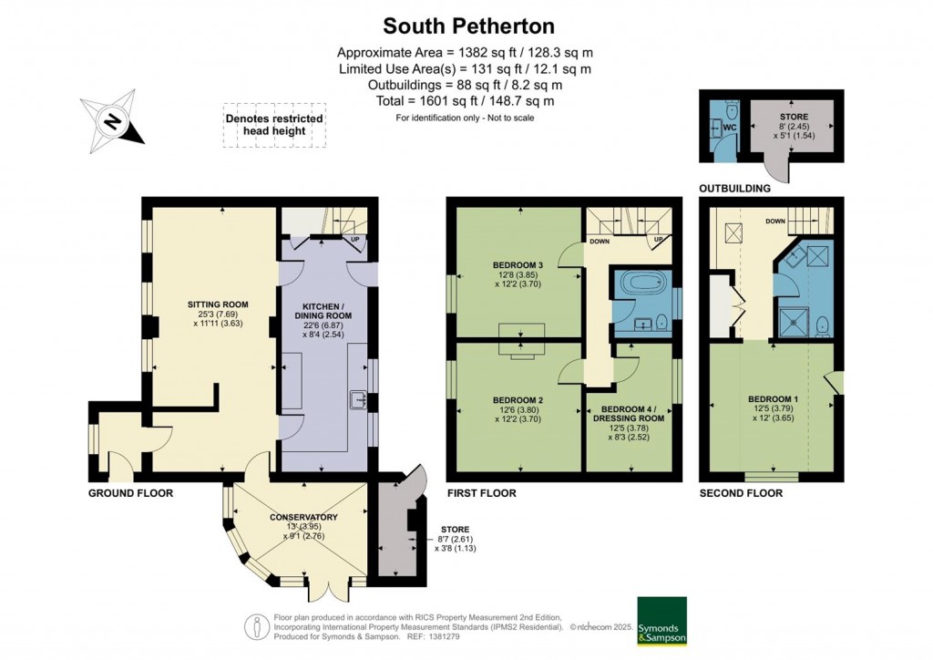 Floorplans For Palmer Street, South Petherton