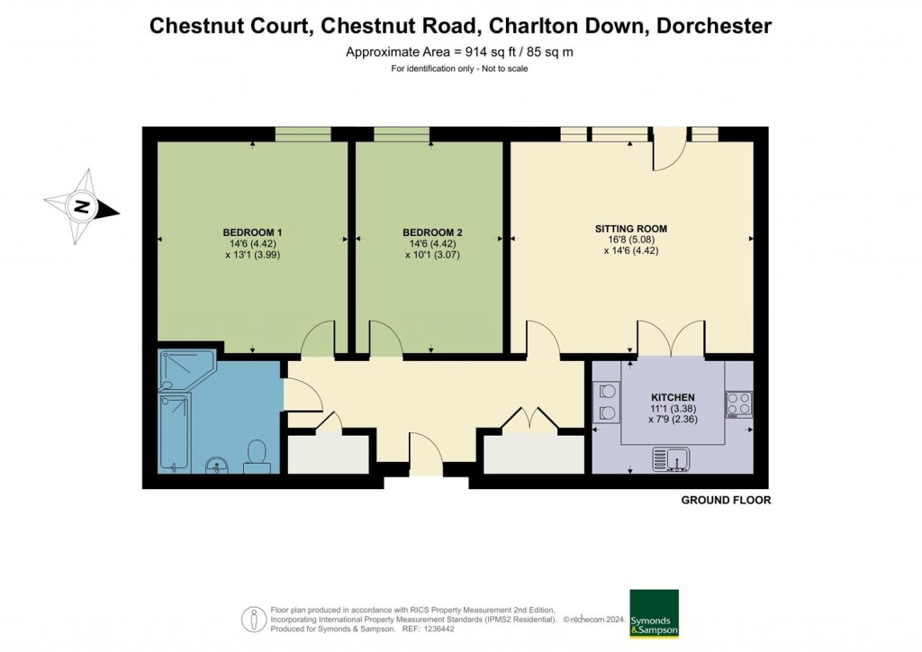 Floorplans For Charlton Down, Dorchester
