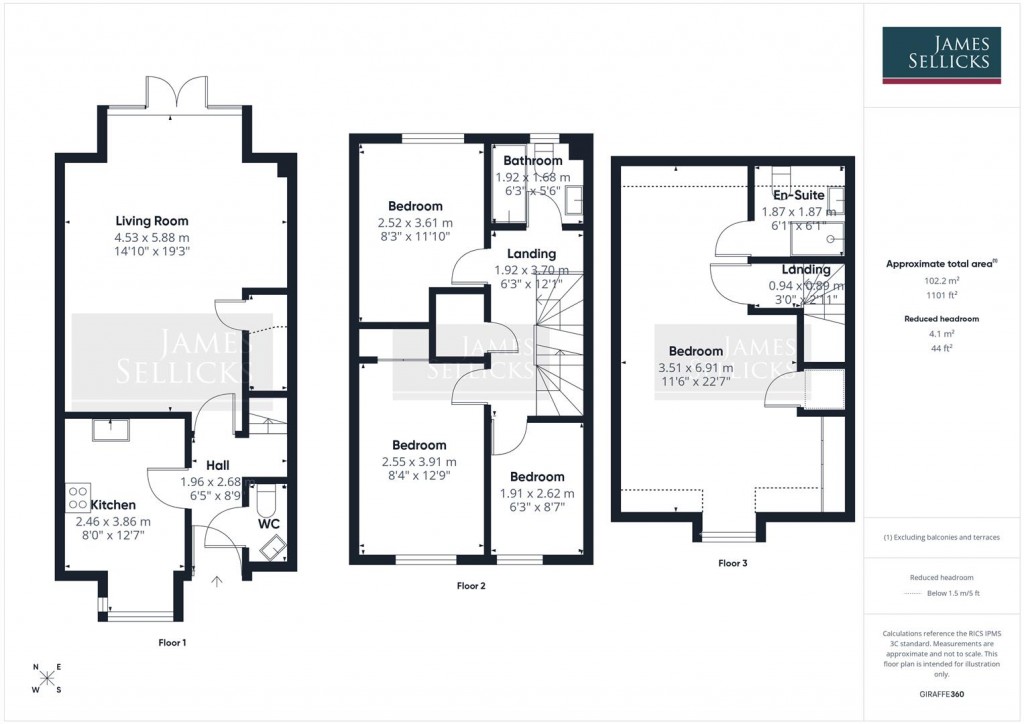 Floorplans For Freshman Way, Market Harborough