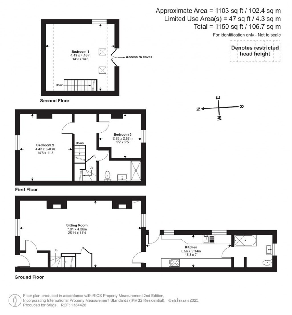 Floorplans For West Allington, Bridport