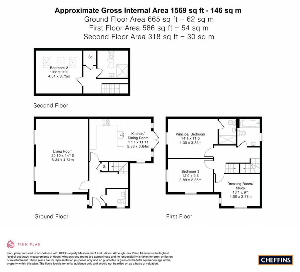 Floorplans For Kingsbridge Way, Kentford