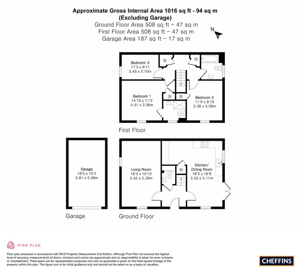 Floorplans For Fordham Road, Soham
