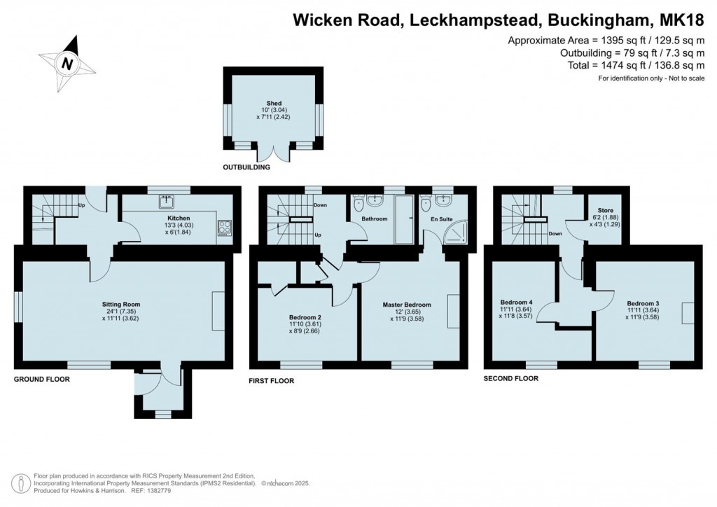 Floorplans For Wicken Road, Leckhampstead, MK18
