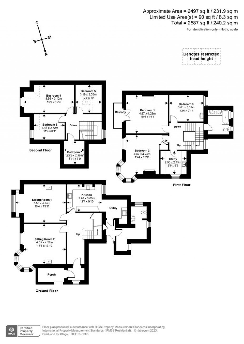 Floorplans For Prospect Hill, Okehampton