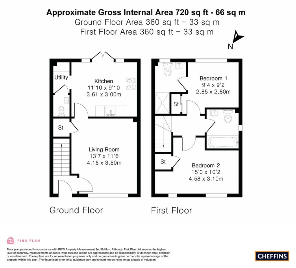 Floorplans For Bluebell Road, Isleham