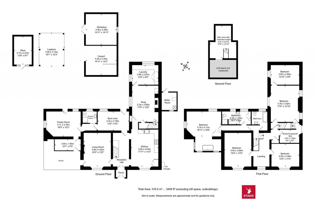 Floorplans For Salwayash, Bridport