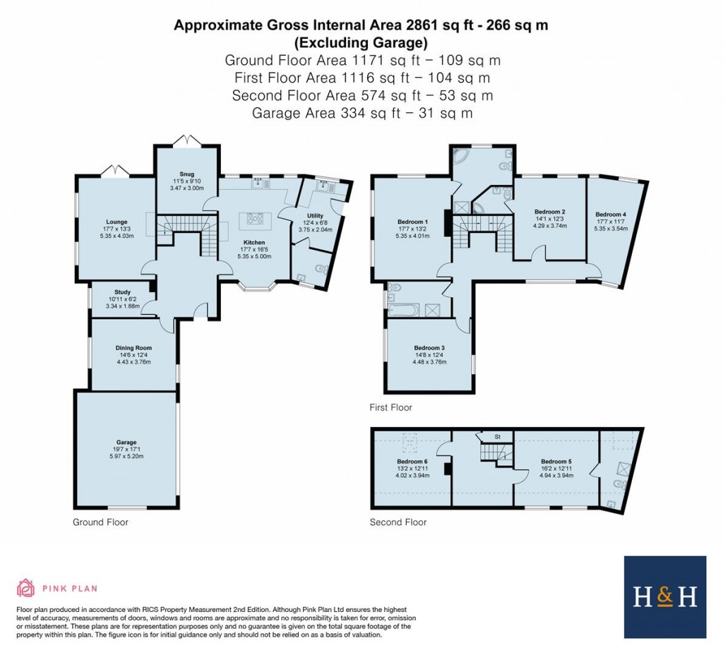 Floorplans For Pool Farm Court, Woodford Halse, Daventry, NN11