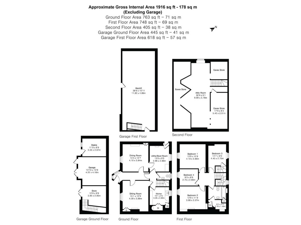 Floorplans For Park Road, Hatherleigh, Okehampton